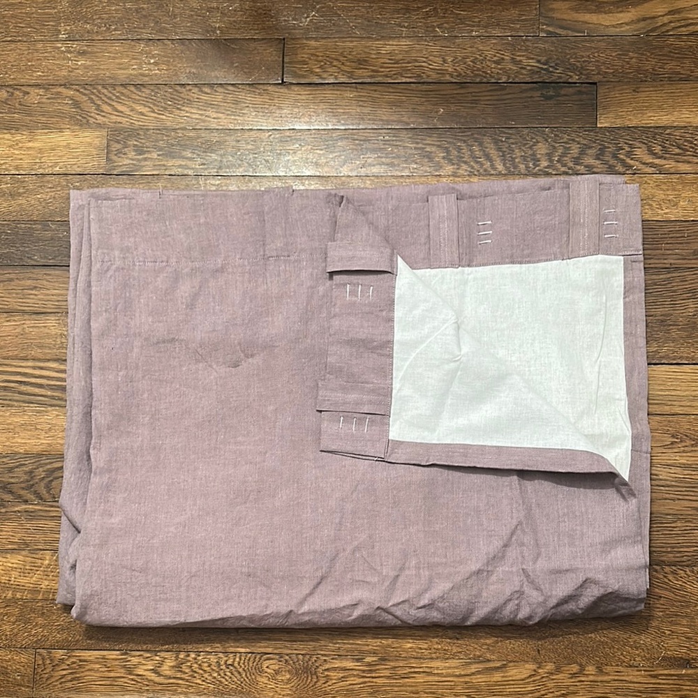 Pottery Barn Lavender Curtain panel